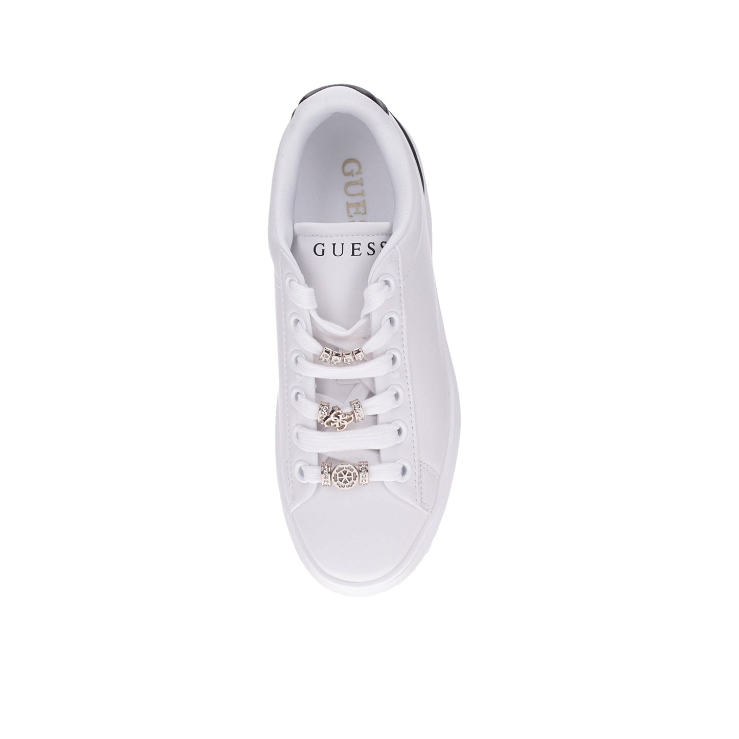 Guess Sneakers#colore_bianco-nero