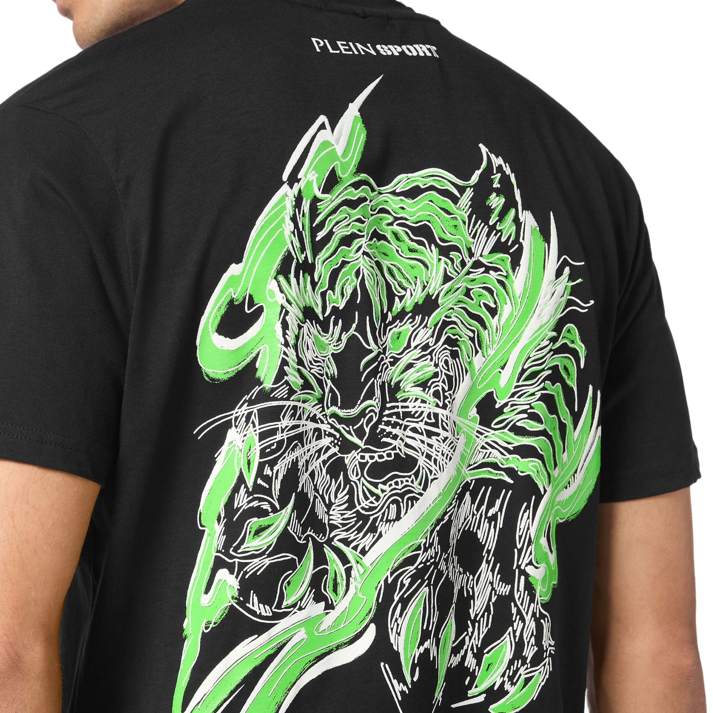 Plein Sport T-Shirt Round Neck SS Tiger - Marylou Shop