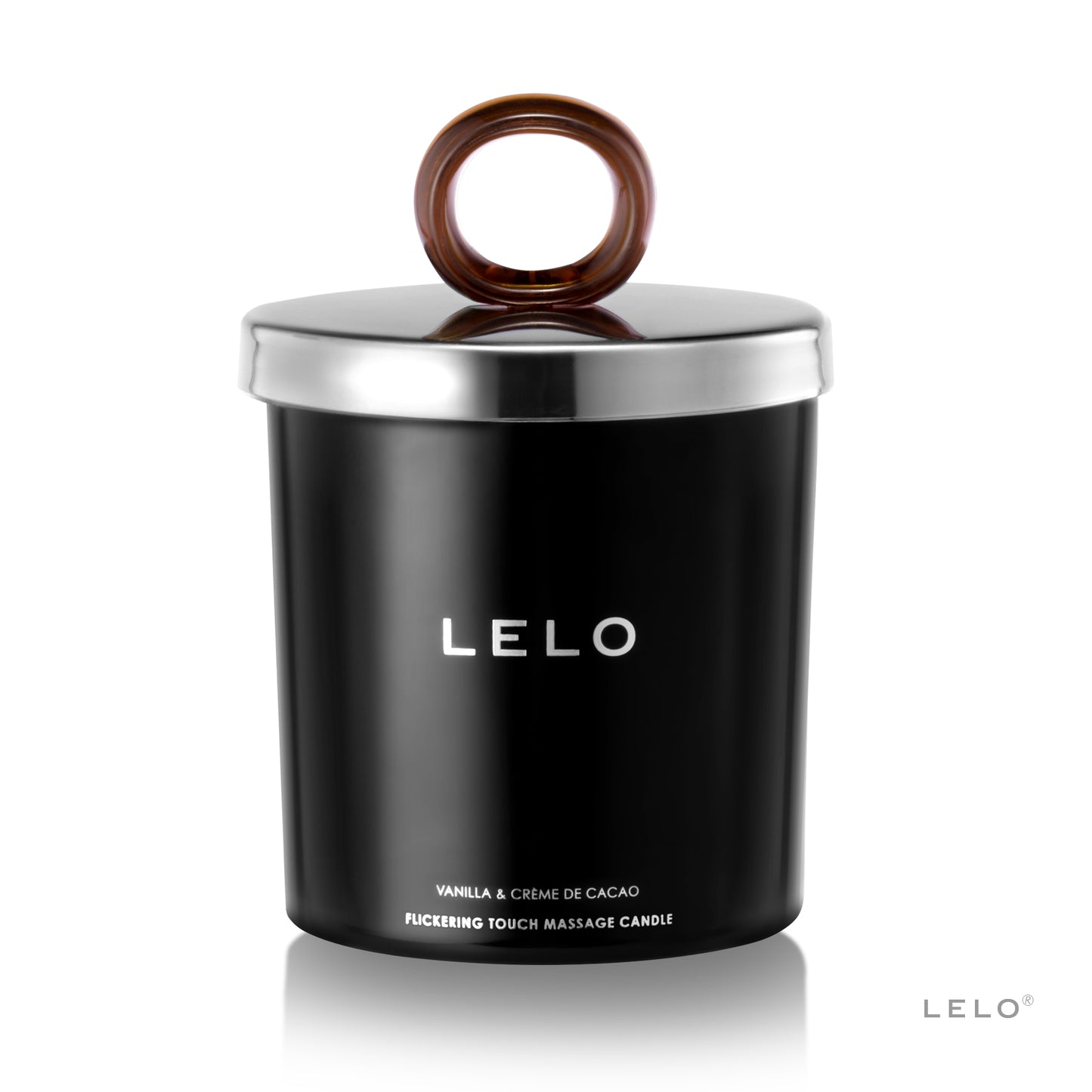 Lelo flickering touch candela da massaggio olio vanilla and creme de cacao 1210h - Marylou Shop