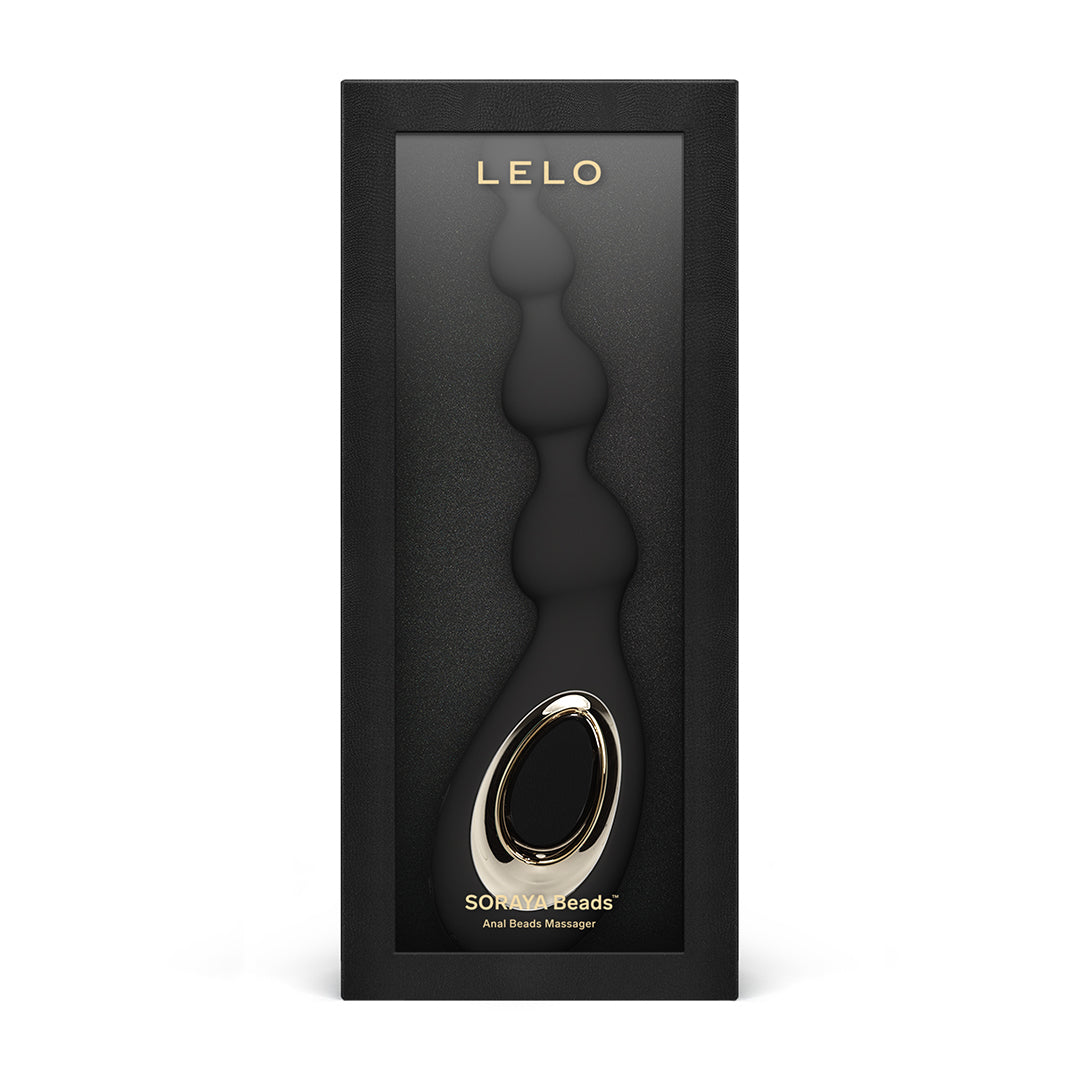 Lelo SORAYA BEADS Massaggiatore anale unisex con tecnologia Bow-Motion in Plastica abs e silicone Nero 9387h - Marylou Shop