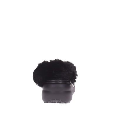 Crocs Sabot Classic Platform Fuzz Lined Cg - Marylou Shop