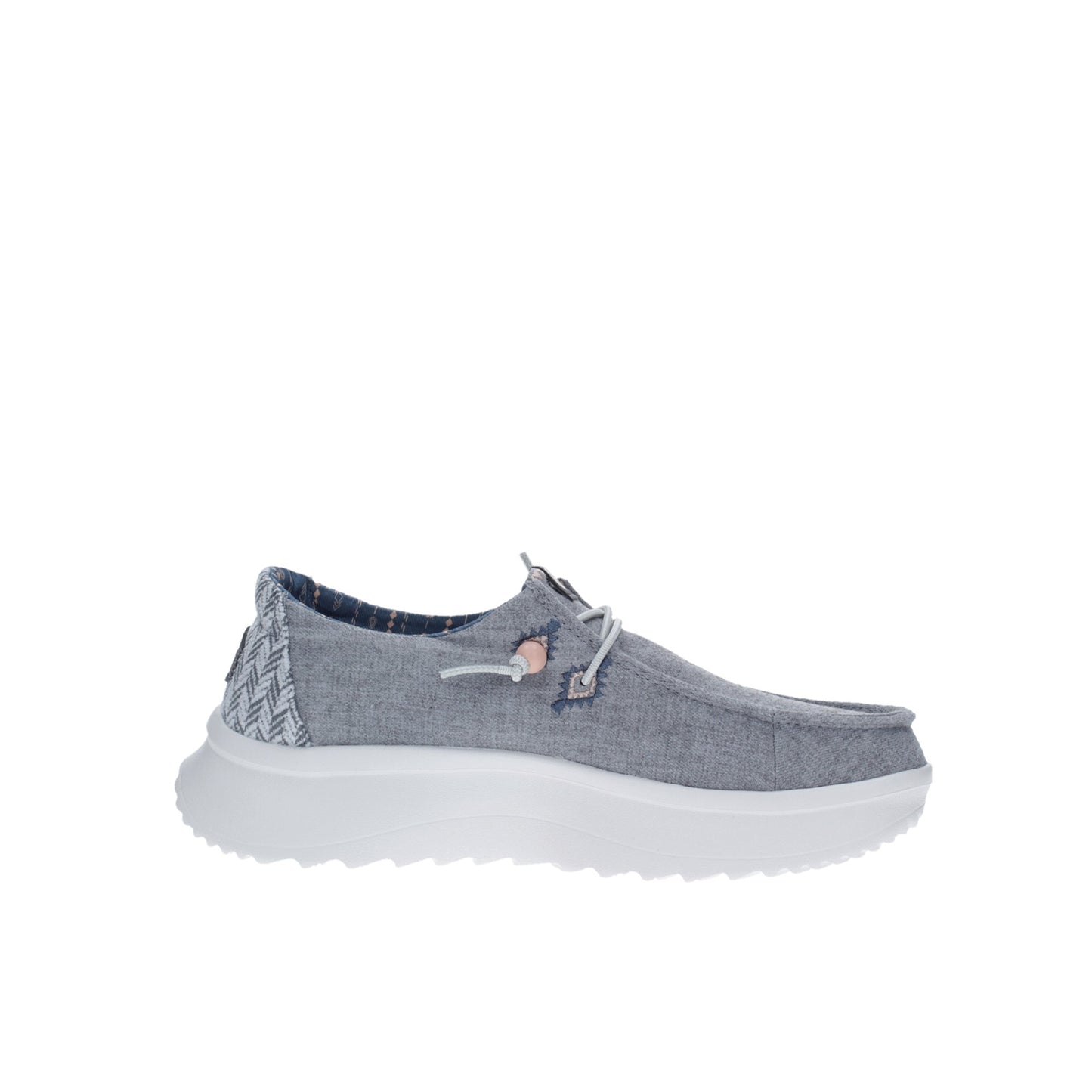 Hey Dude Mocassino Wendy Peak Chambray Woven - Marylou Shop