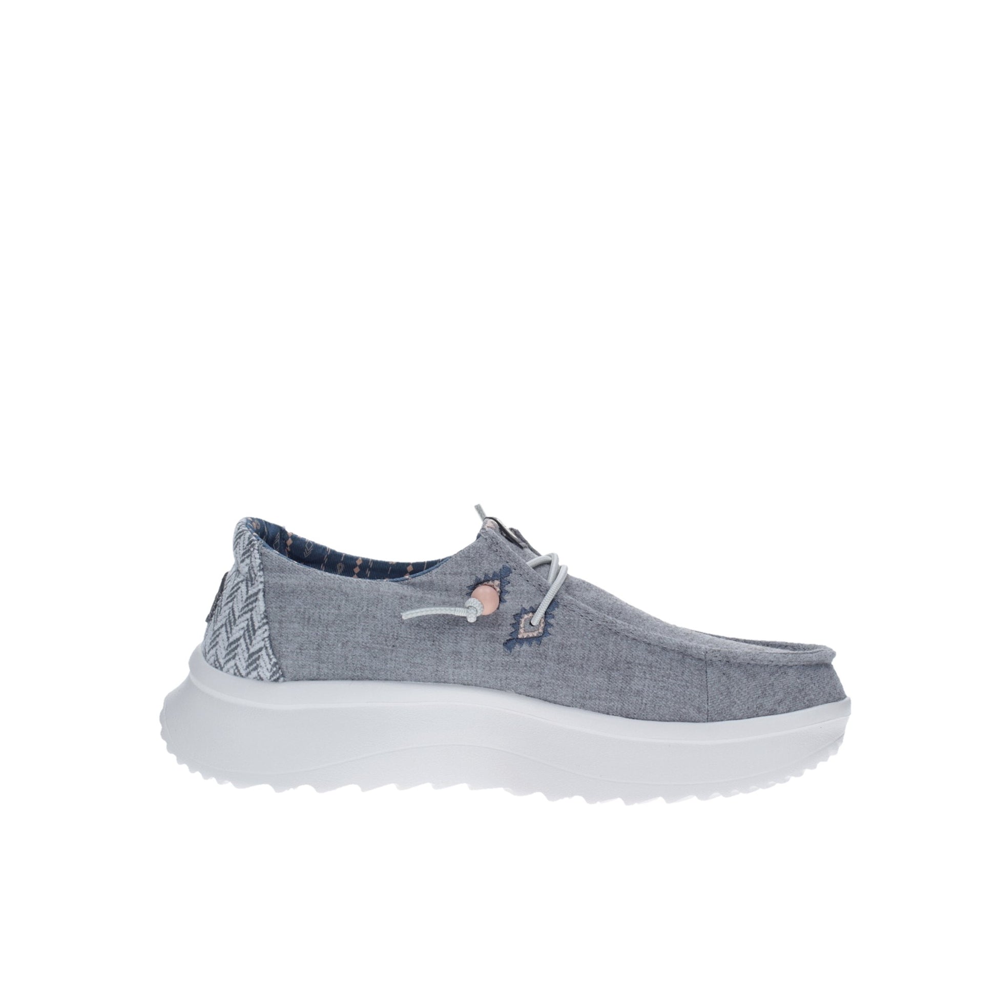 Hey Dude Mocassino Wendy Peak Chambray Woven - Marylou Shop