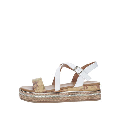 Alviero martini Sandalo#colore_beige-bianco
