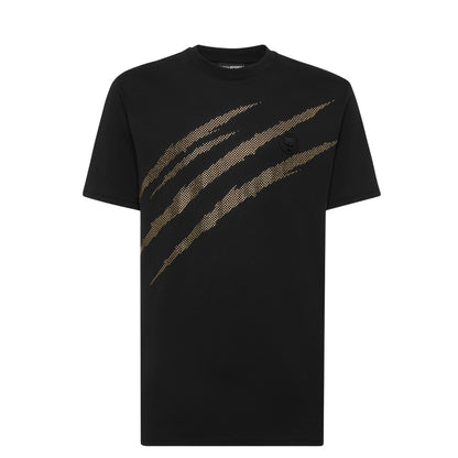 Plein Sport T-Shirt Round Neck SS Lamina Scratch - Marylou Shop