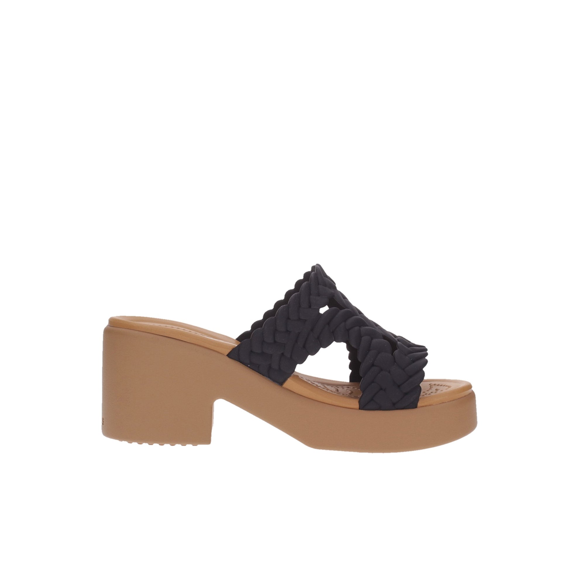 Crocs Ciabatta Brooklyn Woven Slide Heel - Marylou Shop