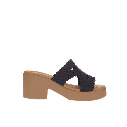 Crocs Ciabatta Brooklyn Woven Slide Heel - Marylou Shop