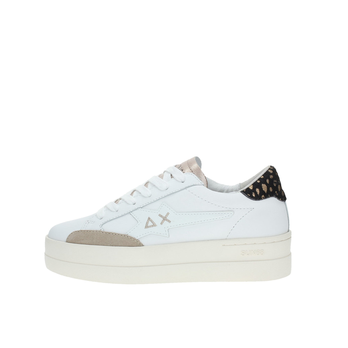 Sun68 Sneakers#colore_bianco-oro