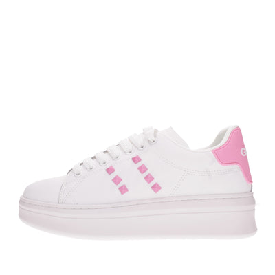 Gaelle Sneakers#colore_bianco-rosa