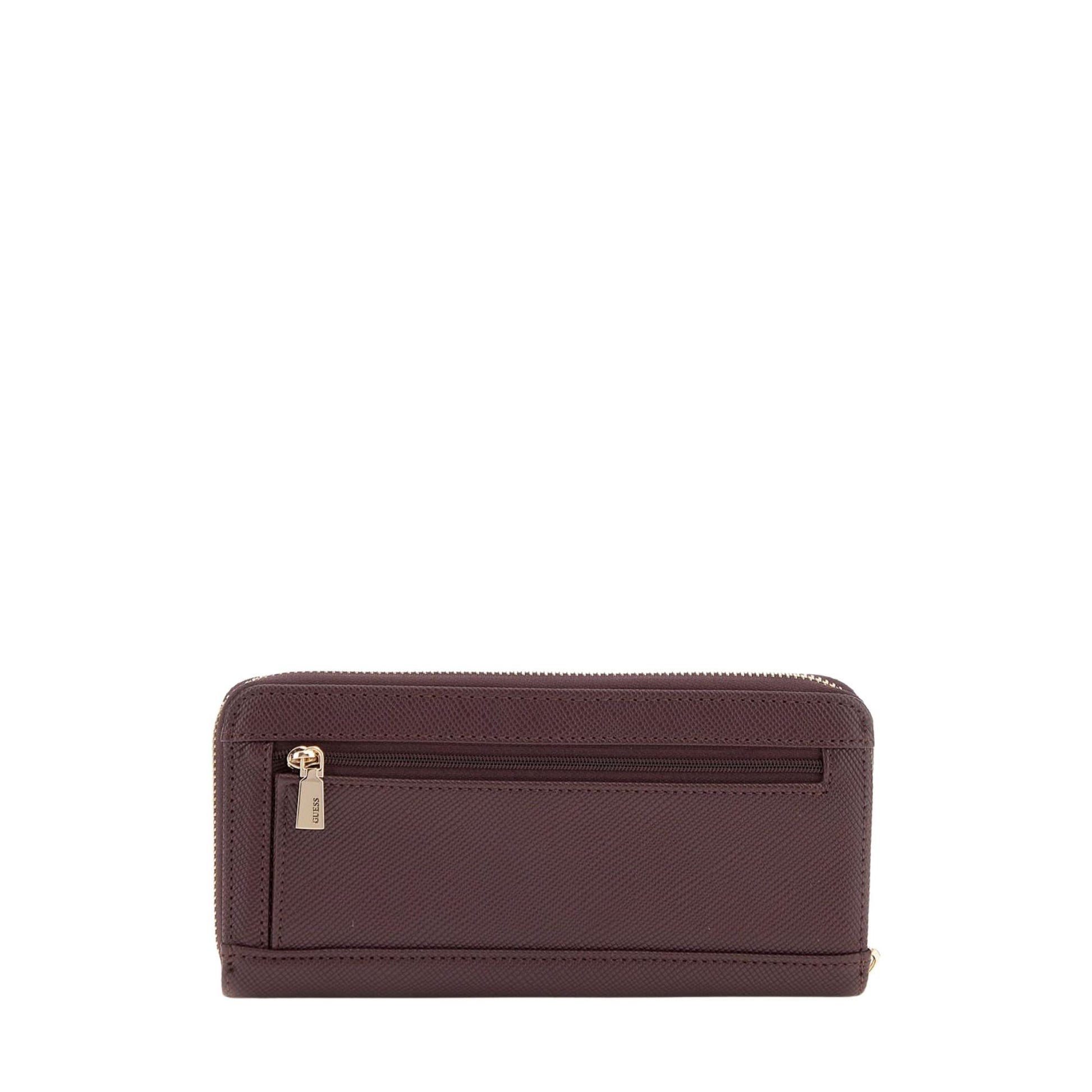 Guess Portafogli Laurel SLG Large Zip Around SWZG8500146 - Marylou Shop