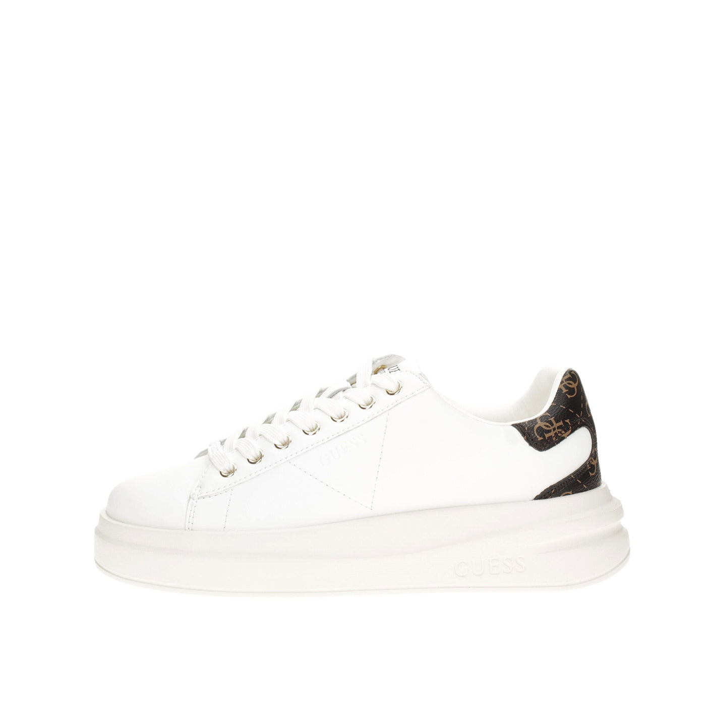 Guess Sneakers#colore_bianco-marrone