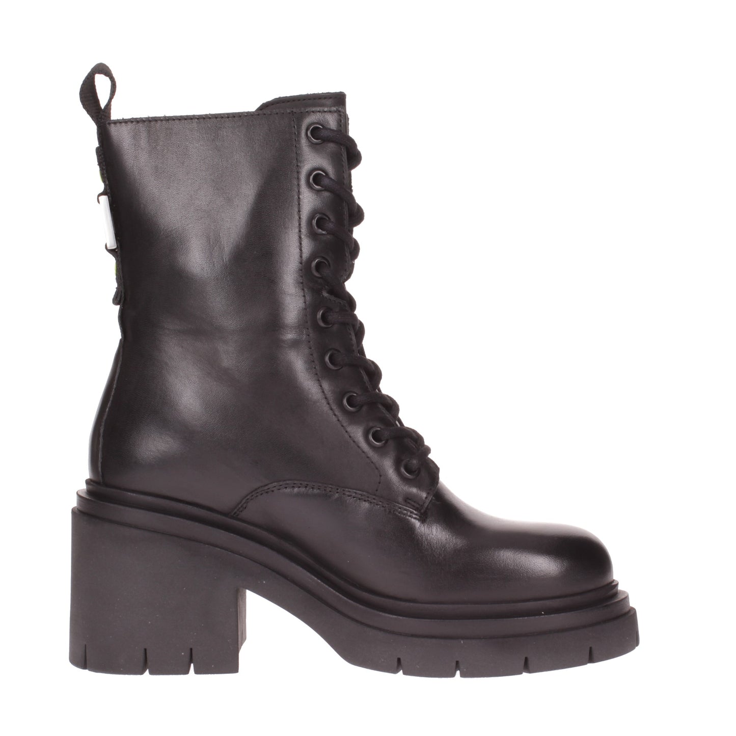 Blauer Tronchetto F2ZENDA01 LEA BLK - Marylou Shop