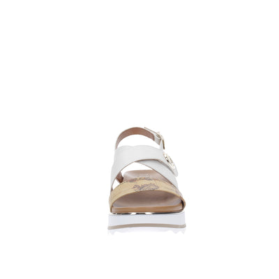 Alviero martini Sandalo#colore_beige-bianco