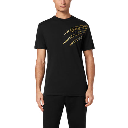 Plein Sport T-Shirt Round Neck SS Lamina Scratch - Marylou Shop