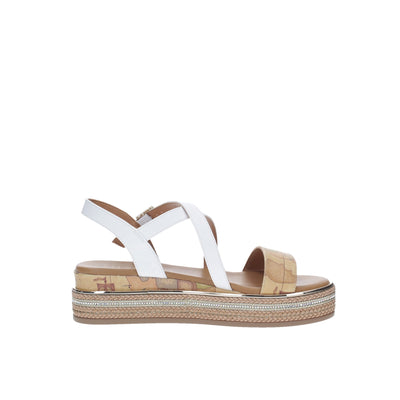 Alviero martini Sandalo#colore_beige-bianco