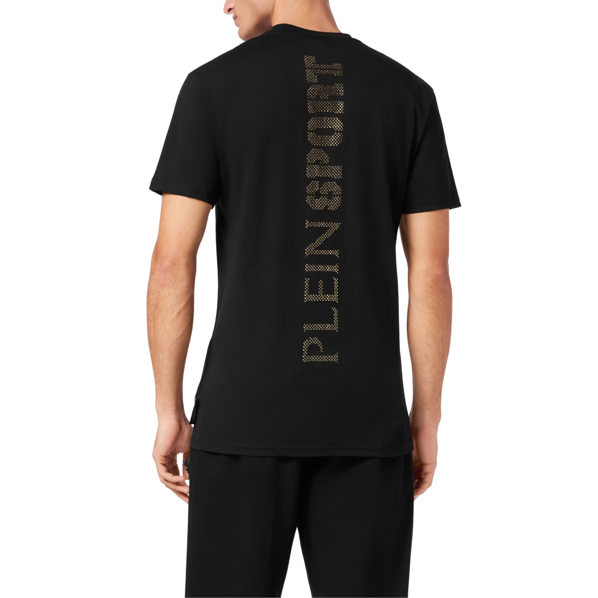 Plein Sport T-Shirt Round Neck SS Lamina Scratch - Marylou Shop