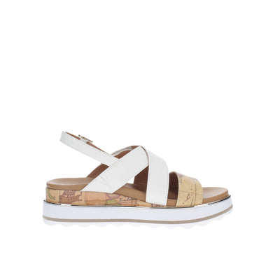 Alviero martini Sandalo#colore_beige-bianco