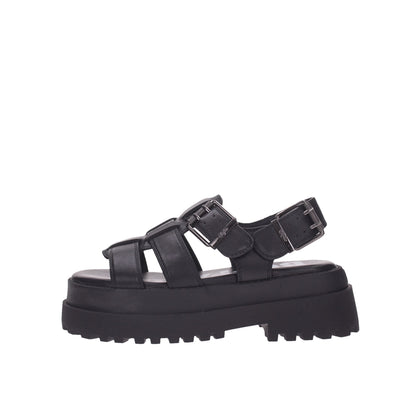 Buffalo Sandalo#colore_nero