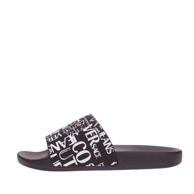 Versace jeans couture Ciabatta#colore_nero-bianco