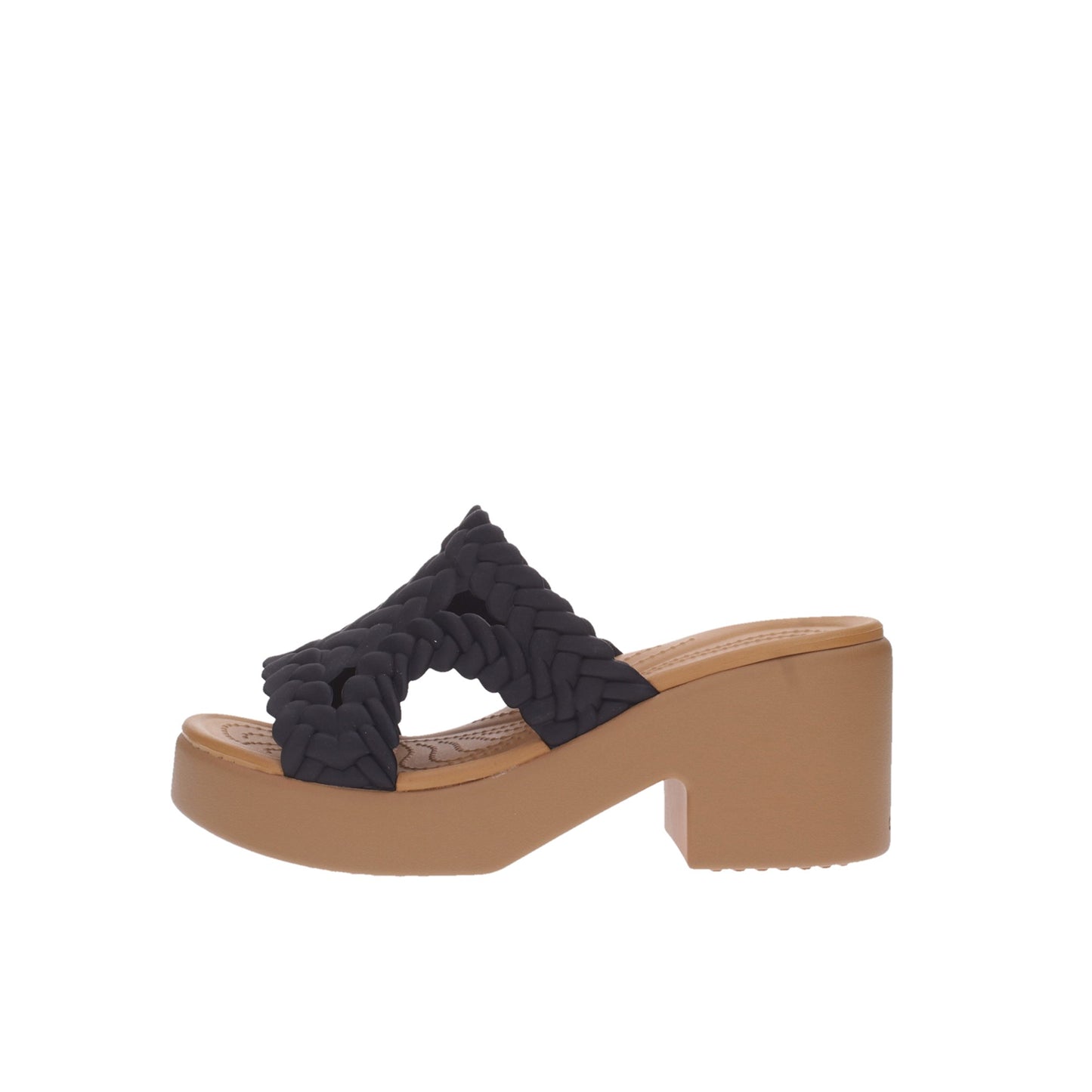 Crocs Ciabatta Brooklyn Woven Slide Heel - Marylou Shop