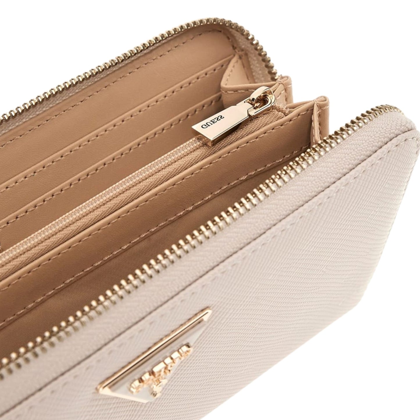 Guess Portafogli Laurel SLG Large Zip Around SWZG8500146 - Marylou Shop
