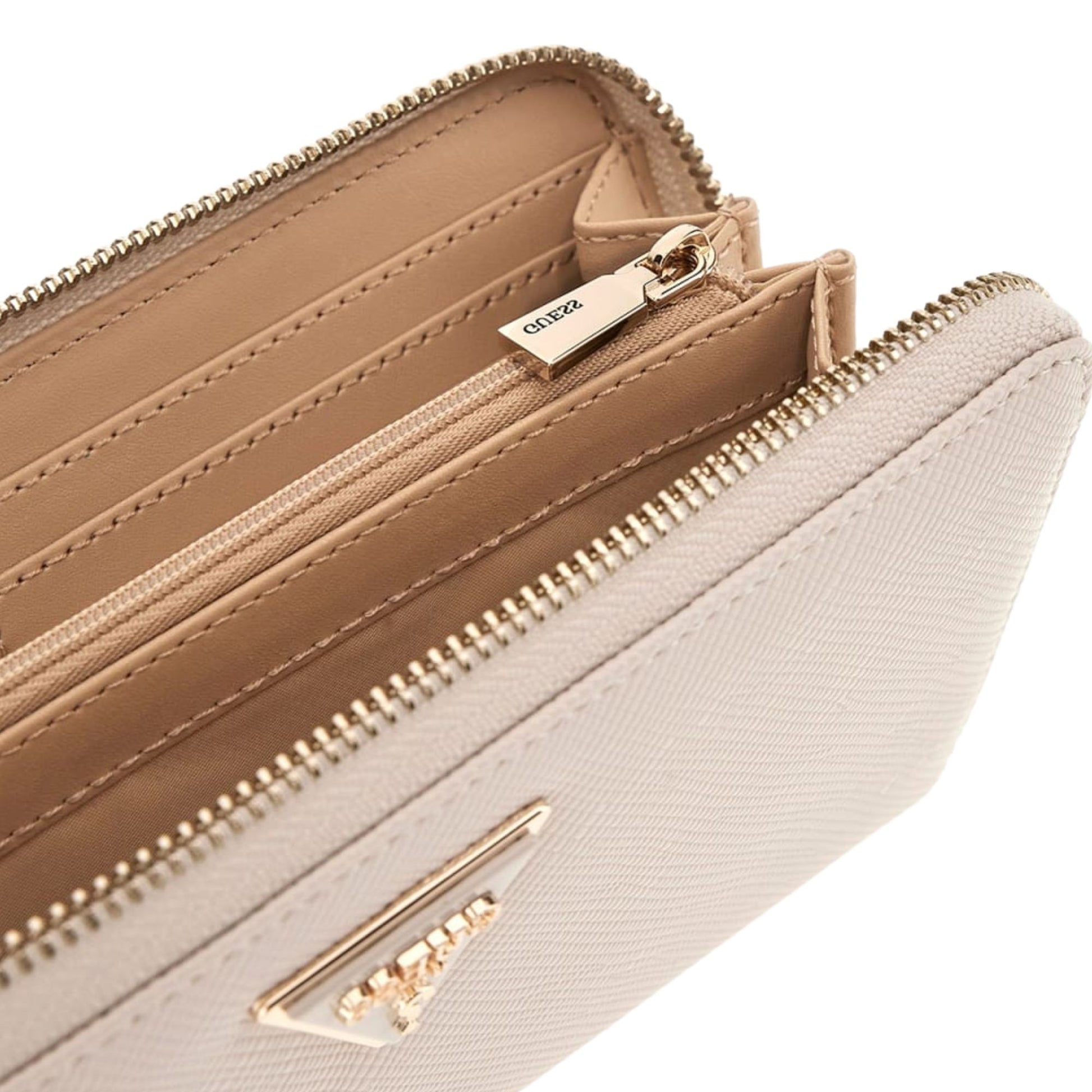 Guess Portafogli Laurel SLG Large Zip Around SWZG8500146 - Marylou Shop