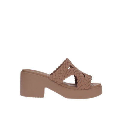 Crocs Ciabatta Brooklyn Woven Slide Heel - Marylou Shop