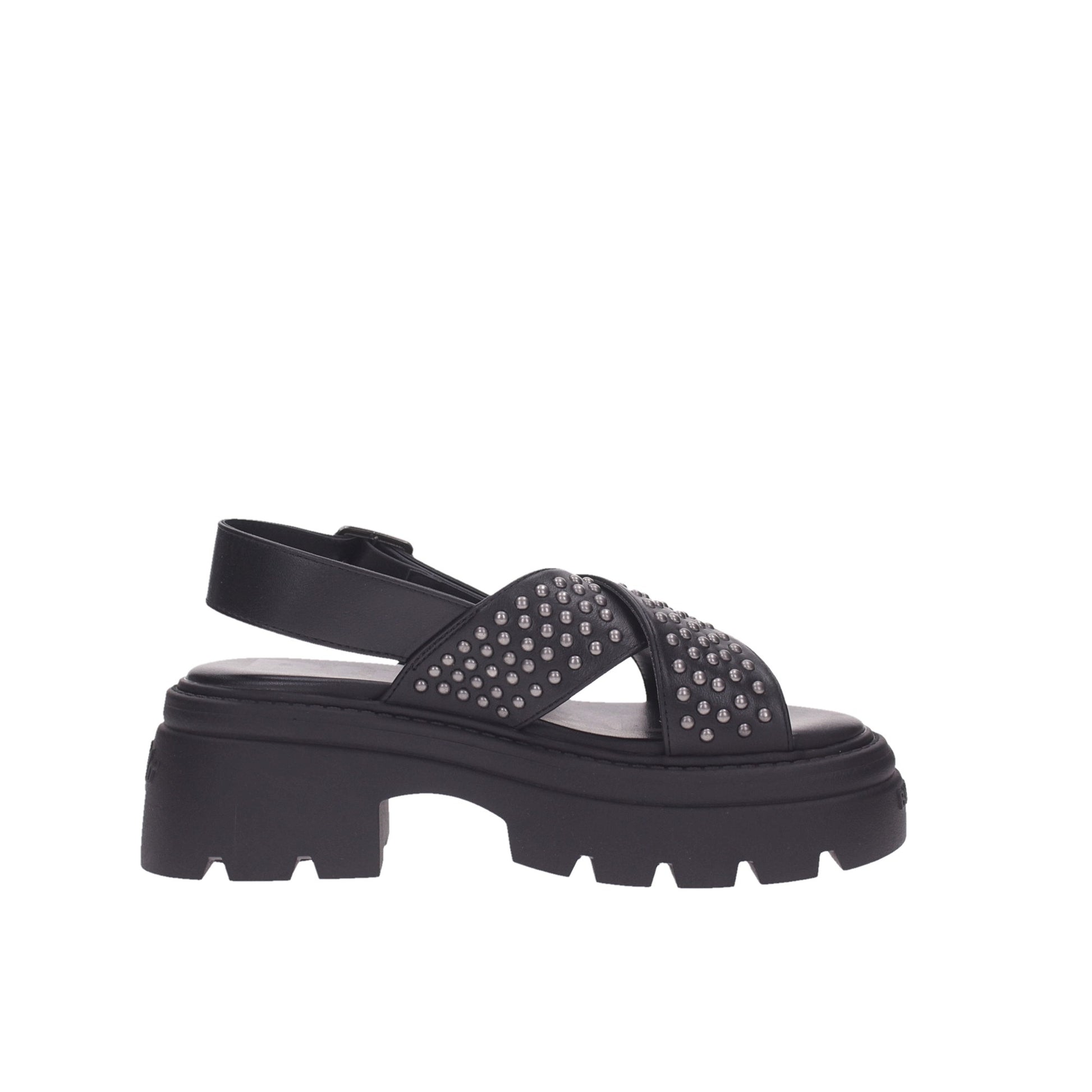 Buffalo Sandalo#colore_nero-argento