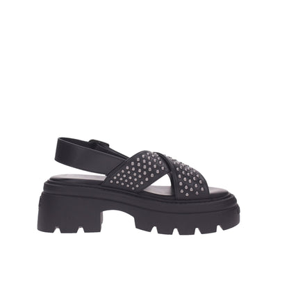 Buffalo Sandalo#colore_nero-argento