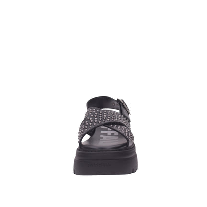 Buffalo Sandalo#colore_nero-argento