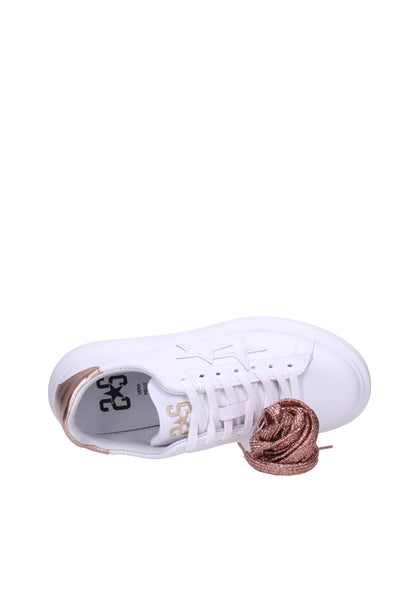 2 star Sneakers#colore_bianco-rosa