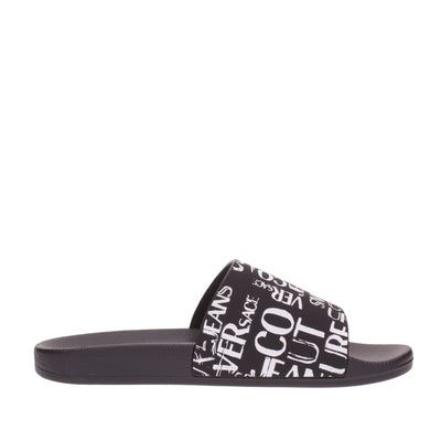 Versace jeans couture Ciabatta#colore_nero-bianco