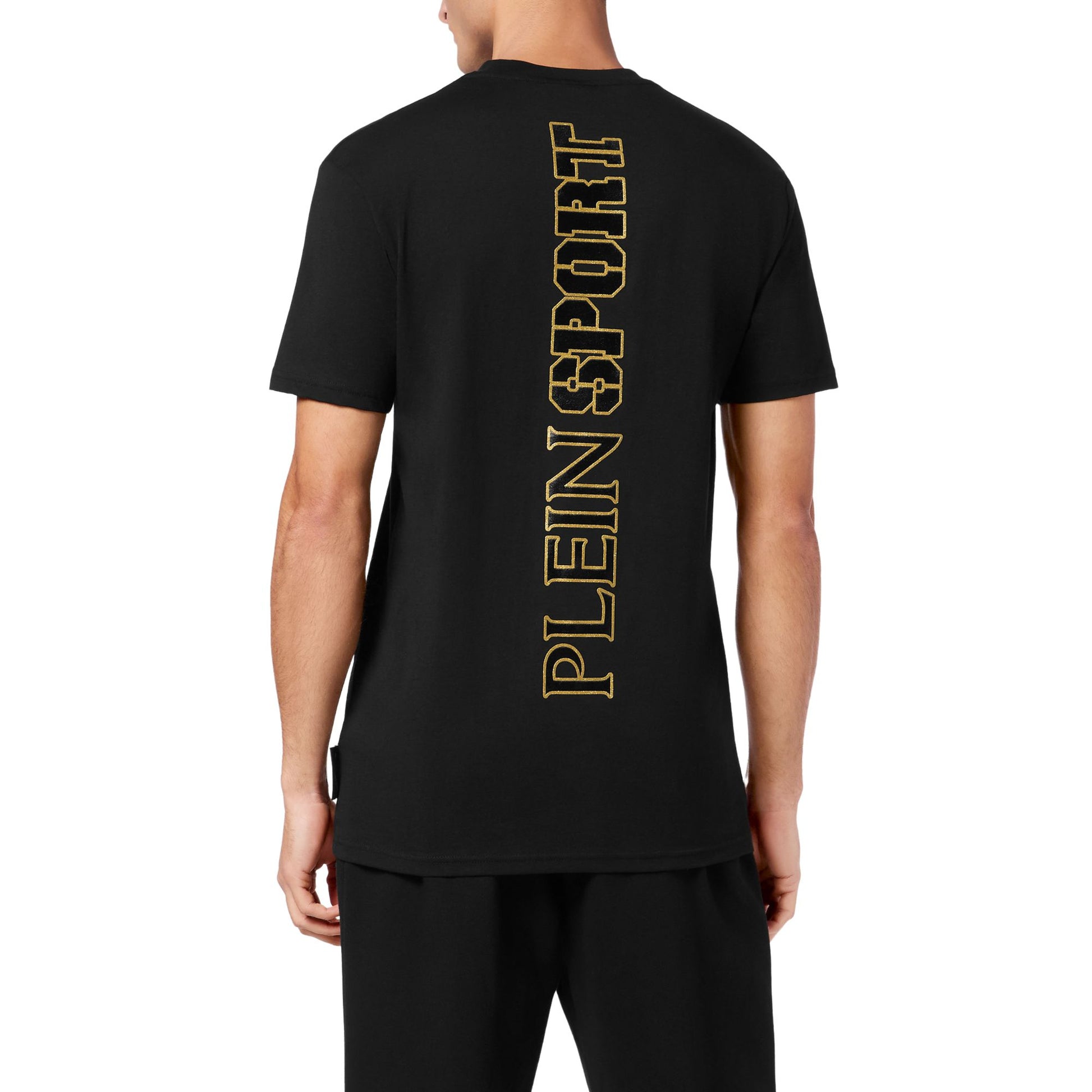 Plein Sport T-Shirt Round Neck SS Lamina Scratch - Marylou Shop