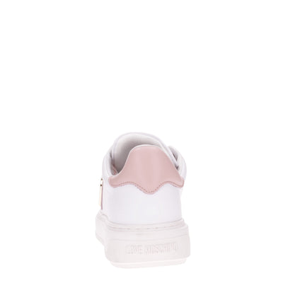 Love moschino Sneakers#colore_bianco-rosa