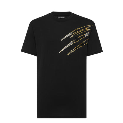 Plein Sport T-Shirt Round Neck SS Lamina Scratch - Marylou Shop