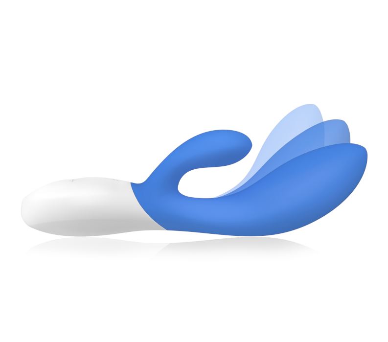 Lelo INA WAVE 2 massaggiatore stimolante rabbit california per donne sky blu 8489h - Marylou Shop