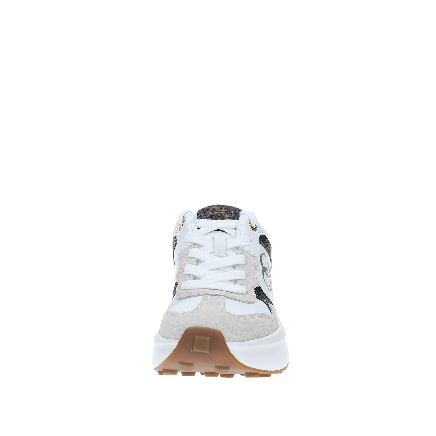 Guess Sneakers#colore_bianco-marrone