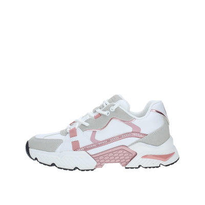 Guess Sneakers#colore_bianco-rosa