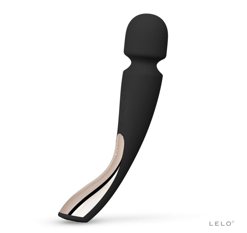 Lelo SMART WAND 2 MEDIUM massaggiatore stimolante a bacchetta per donne nero 8373h - Marylou Shop