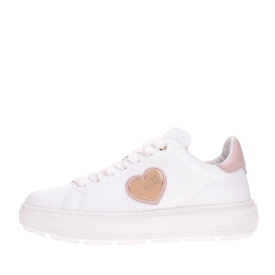 Love moschino Sneakers#colore_bianco-rosa