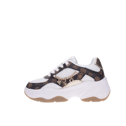 Guess Sneakers#colore_bianco-marrone