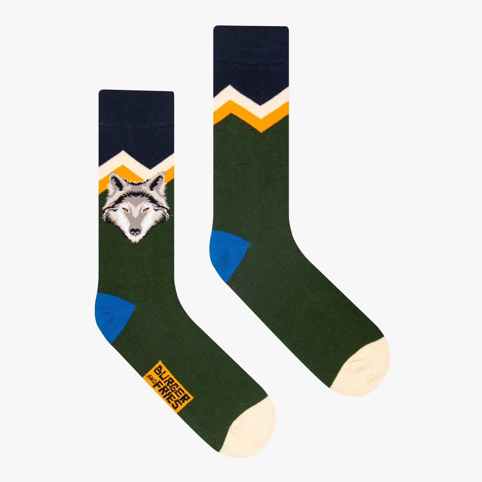Socks burger and fries Calze BF1010 - Marylou Shop