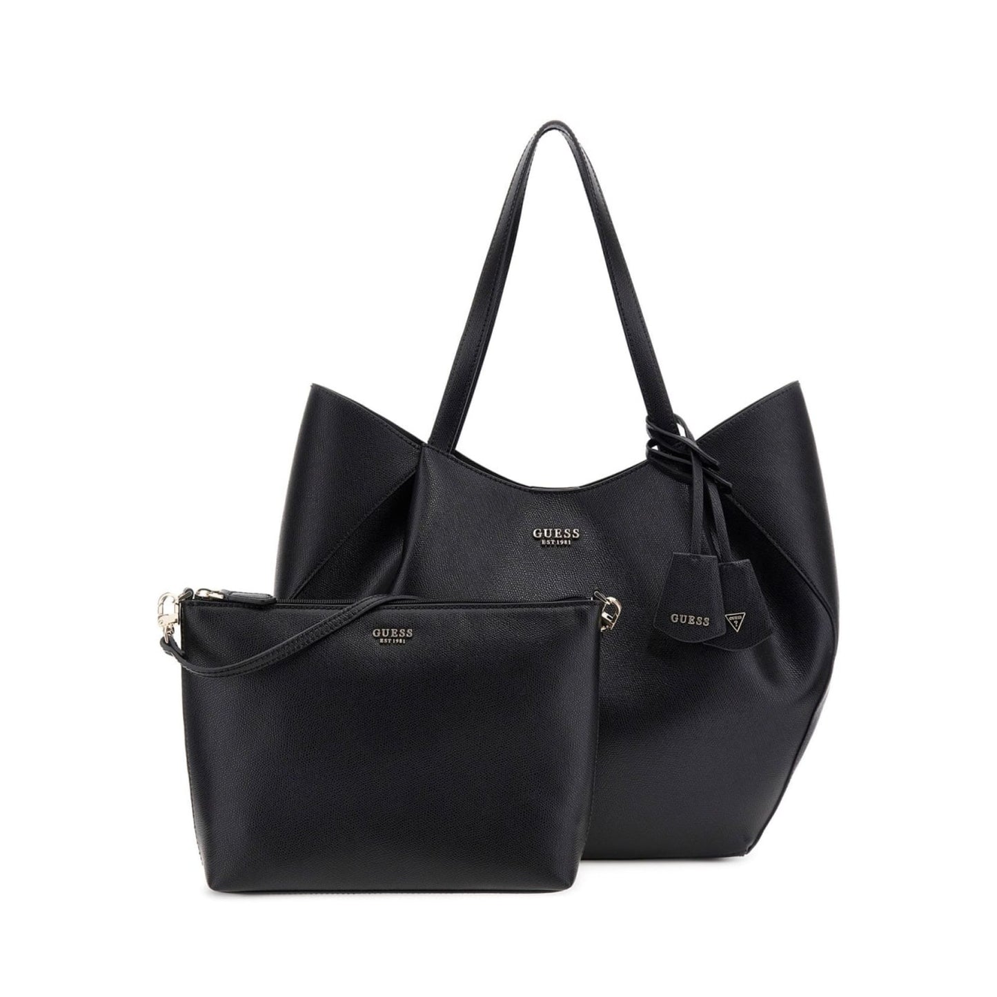 Guess Borsa Amorette 2 in 1 Tote Black - Marylou Shop