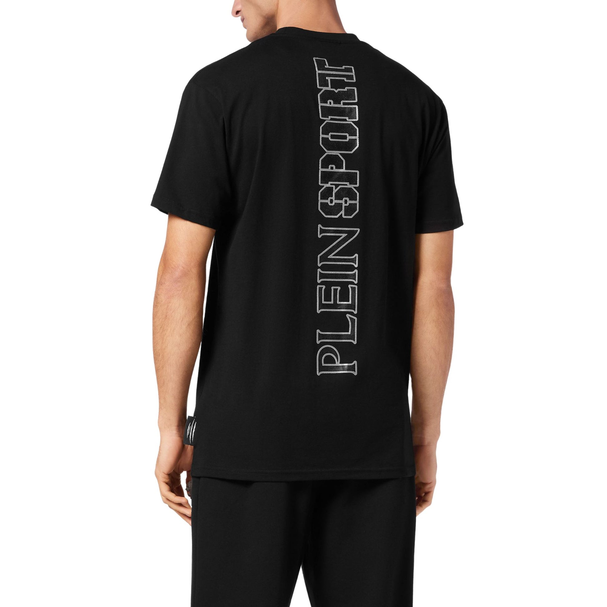 Plein Sport T-Shirt Round Neck SS Lamina Scratch - Marylou Shop