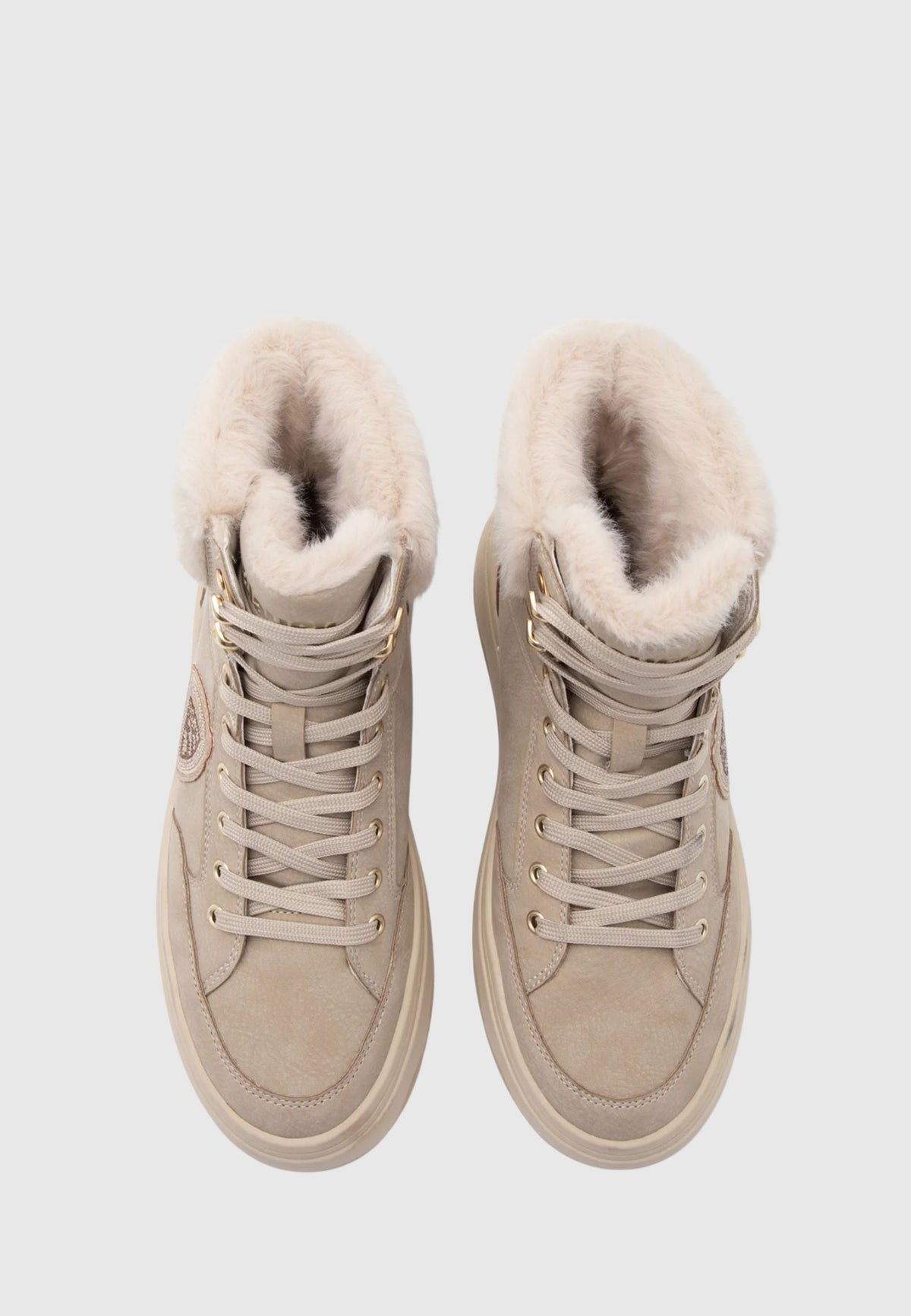 Blauer Tronchetto#colore_taupe