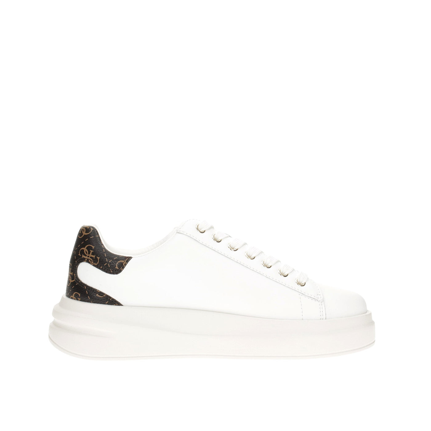 Guess Sneakers#colore_bianco-marrone