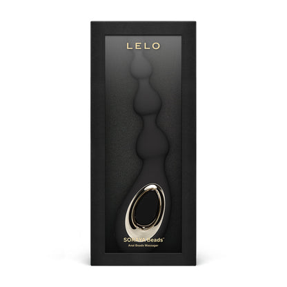 Lelo SORAYA BEADS Massaggiatore anale unisex con tecnologia Bow-Motion in Plastica abs e silicone Nero 9387h - Marylou Shop
