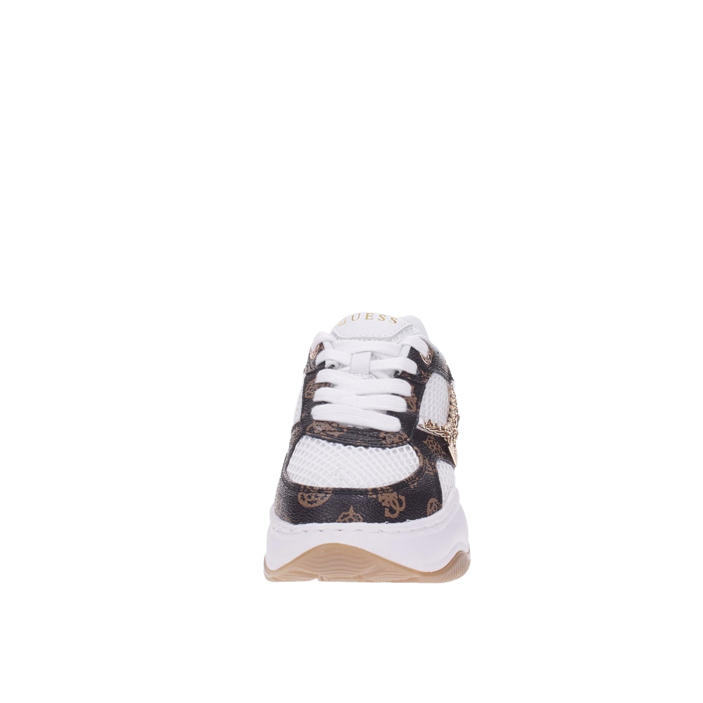 Guess Sneakers#colore_bianco-marrone