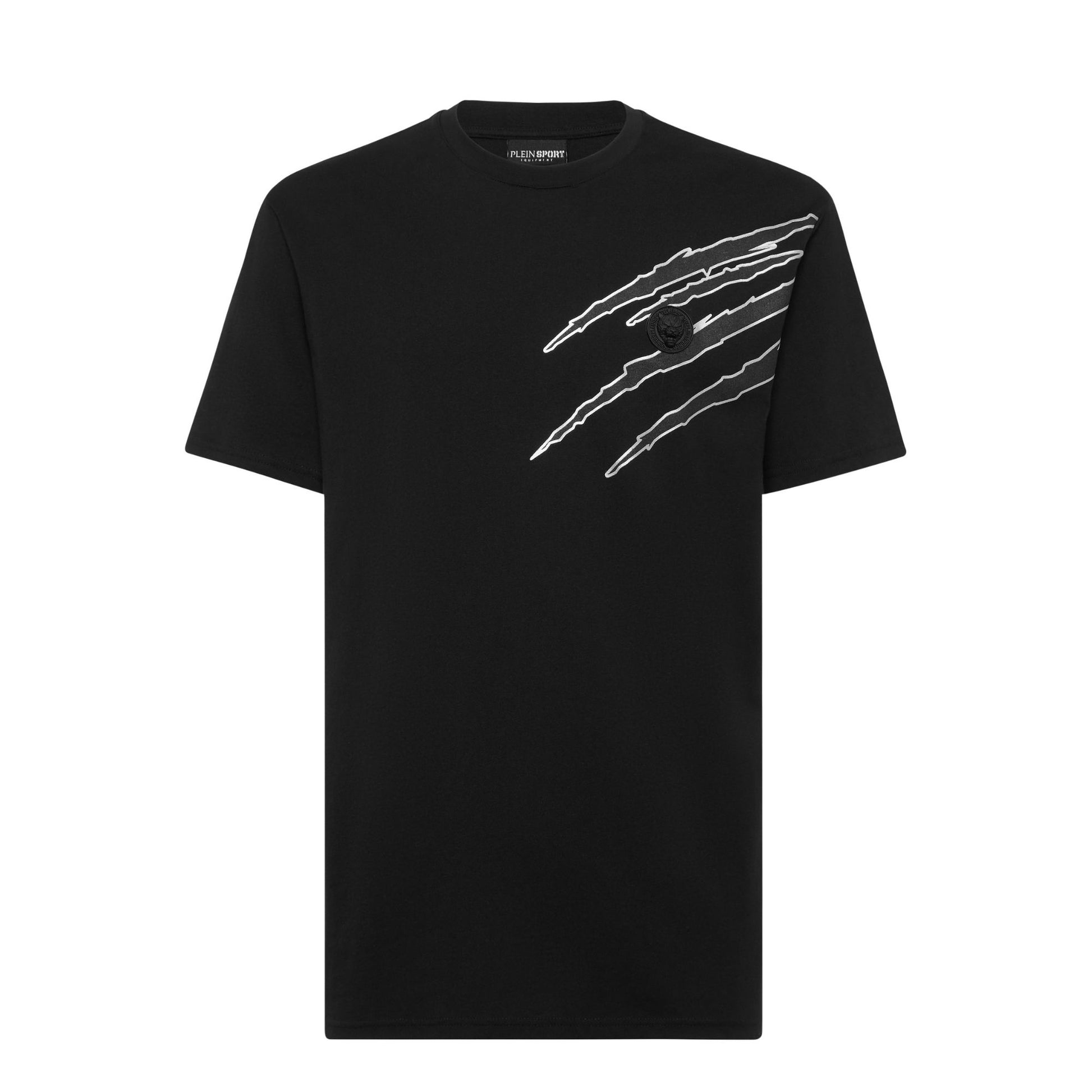 Plein Sport T-Shirt Round Neck SS Lamina Scratch - Marylou Shop
