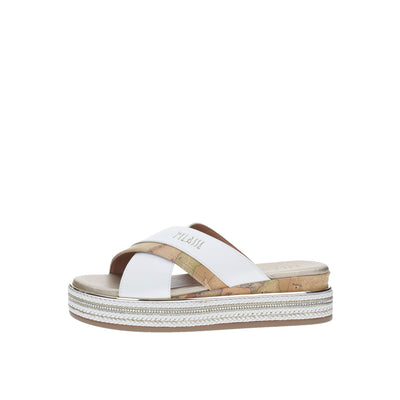 Alviero martini Sandalo#colore_beige-bianco